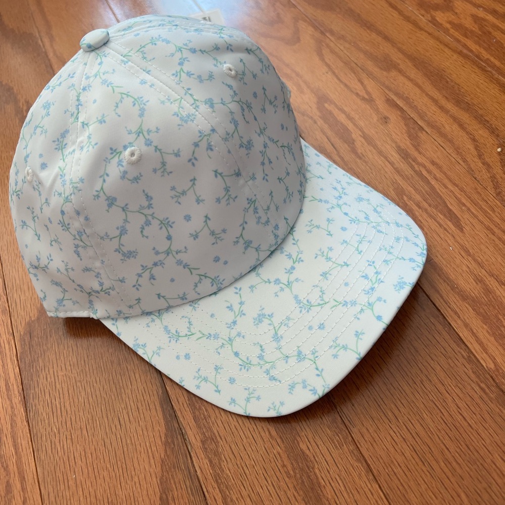 Stoney Clover Lane Baseball Cap Flower Field NWT